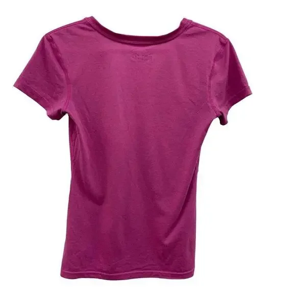 Nike Dri-Fit Womens Running T Shirt Pink Short Sleeve Size XS​​ - Picture 2 of 9